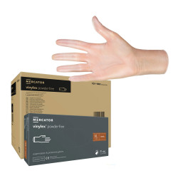 Rękawiczki winylowe XL bezpudrowe...