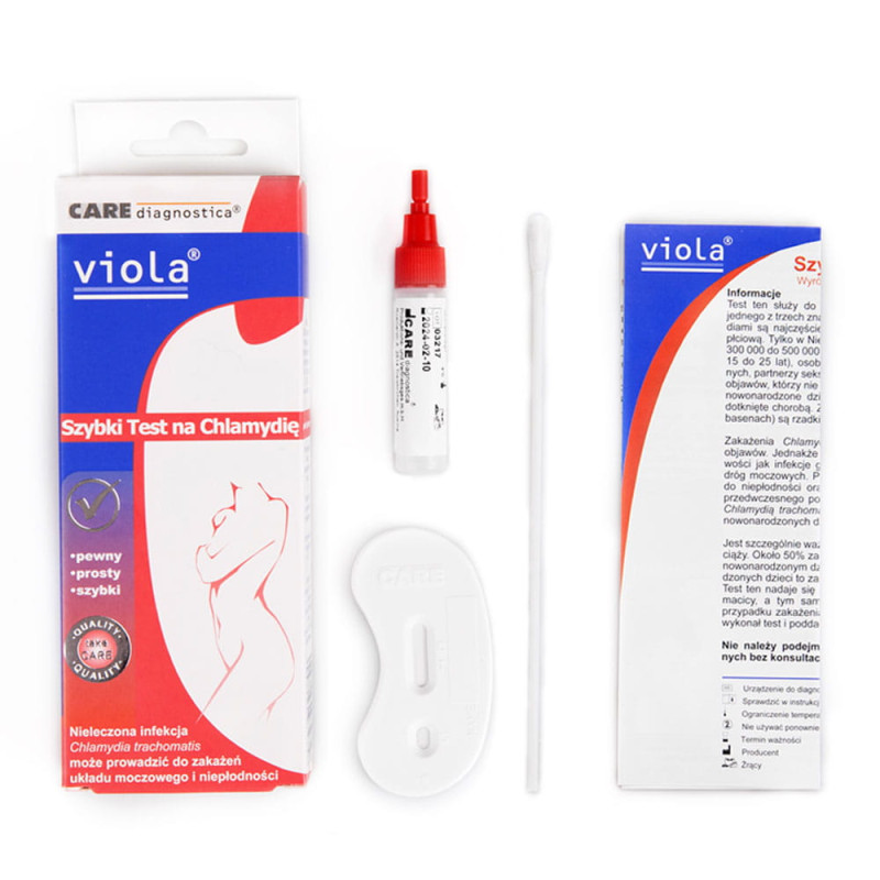 Chlamydia trachomatis test do samokontroli 1szt