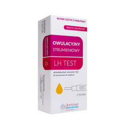 Domowy test owulacyjny strumieniowy LH 1opakowanie 5szt (1op)