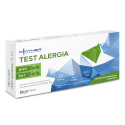 Test na alergie na sierść zwierząt...