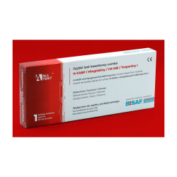 Combo test cardio - test kasetkowy na H-FABP i Mioglobiny / CK-MB / Troponiny I 100szt