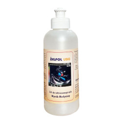 Żel do USG Żelpol bezbarwny 250ml 40szt