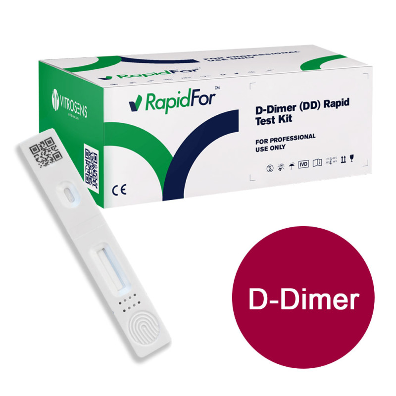 Test D-Dimer - zaburzenia krzepnięcia - do analizatora BISAF zestaw 25szt