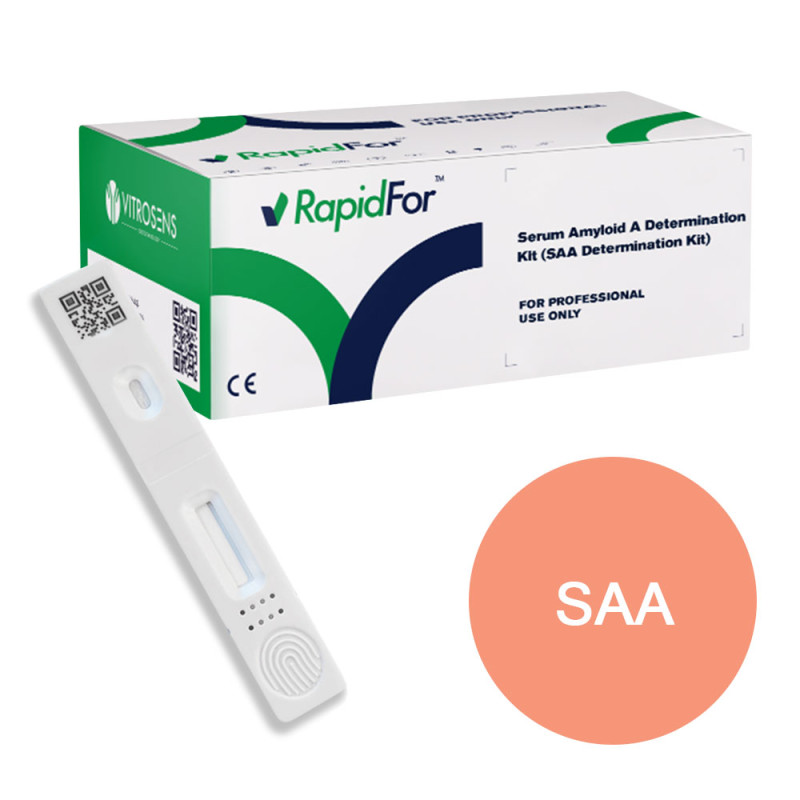 Test SAA - amyloid A w surowicy (stan zapalny) - do analizatora BISAF zestaw 25szt