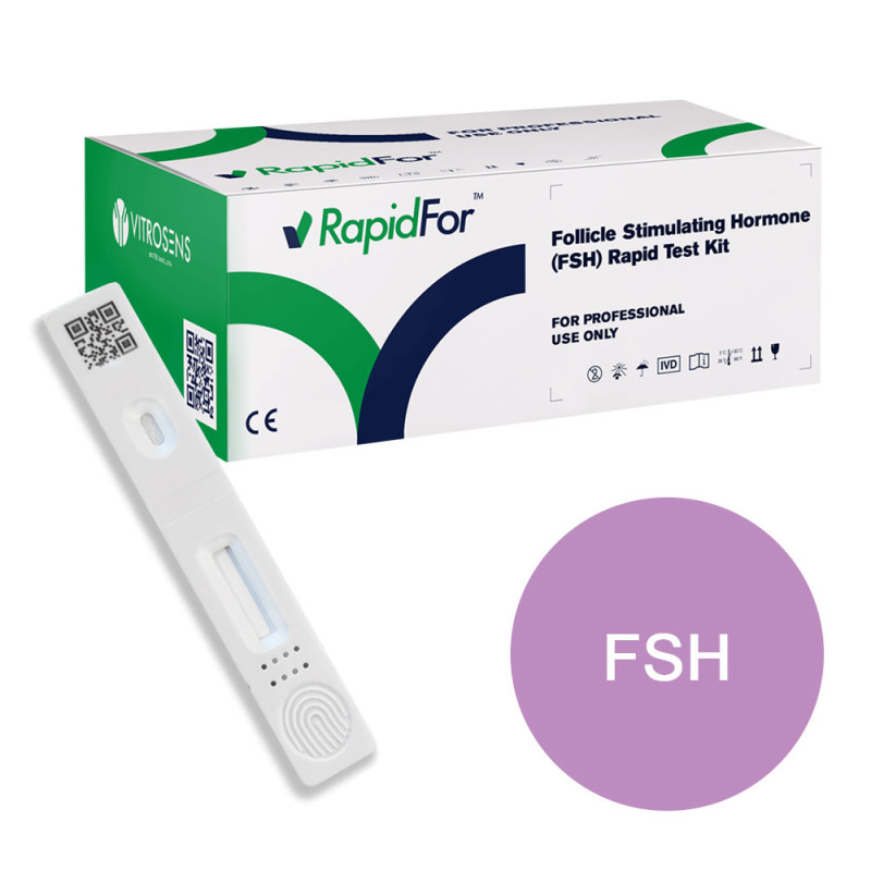 Test FSH - hormon folikulotropowy - do analizatora BISAF zestaw 25szt