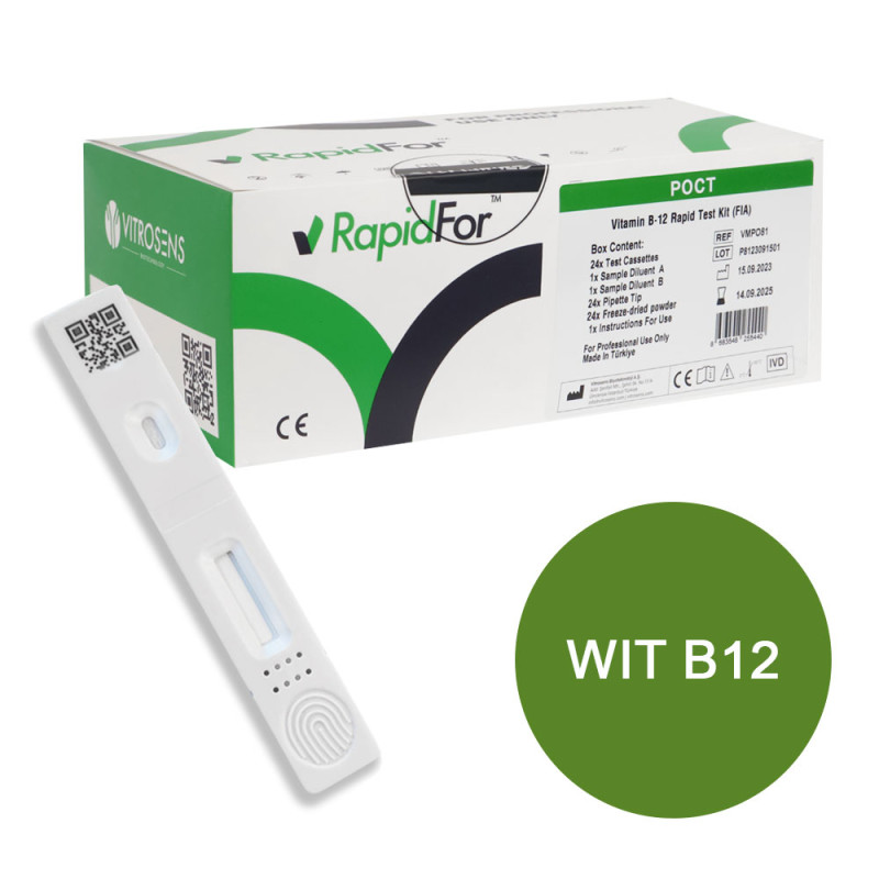 Test B12 - witamina B12 - do analizatora BISAF zestaw 24szt