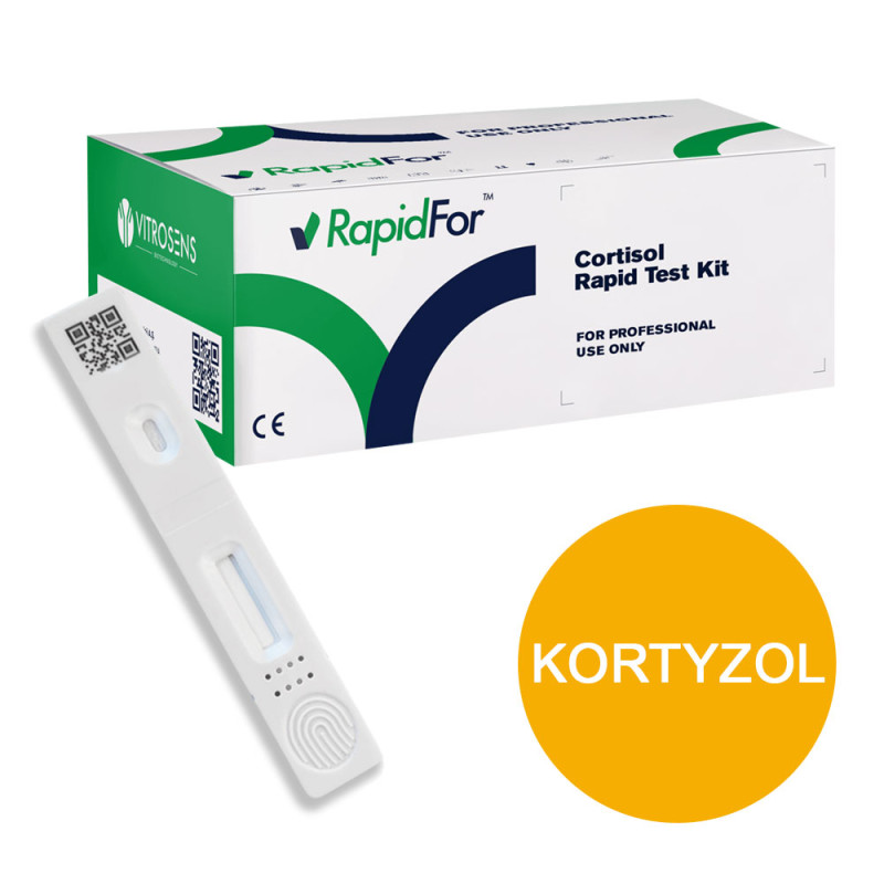 Test Kortyzol - hormon stresu - do analizatora BISAF zestaw 25szt
