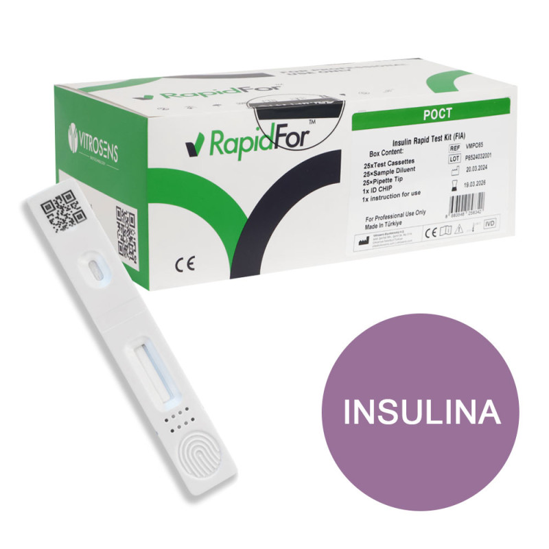 Test insulina do analizatora BISAF zestaw 25szt