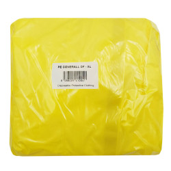 Kombinezon ochronny przeciwchemiczny XL ż&oacute;łty PE Coverall DF 3000 typ 3 4 5 6 25szt