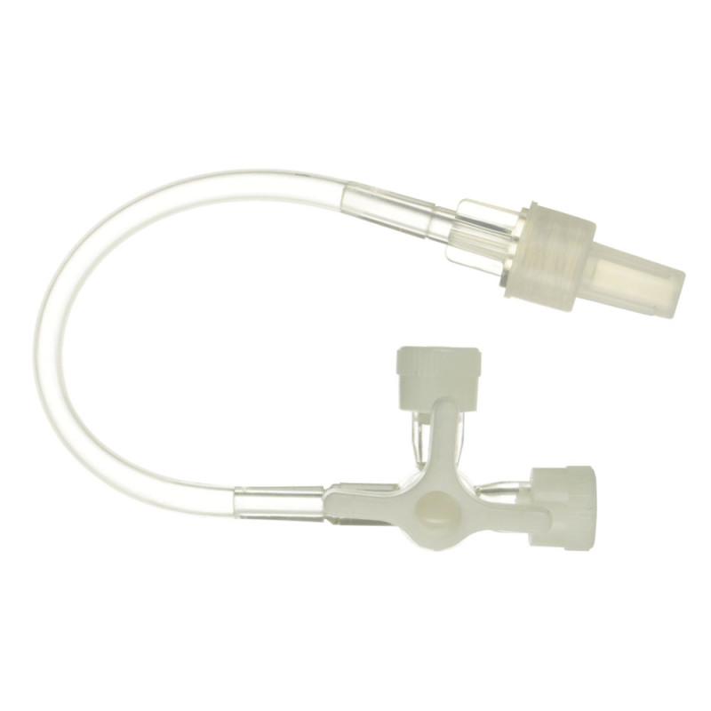 Kranik tr&oacute;jdrożny z przedłużaczem 25cm KD-LINE luer lock średnica 3mm 1szt