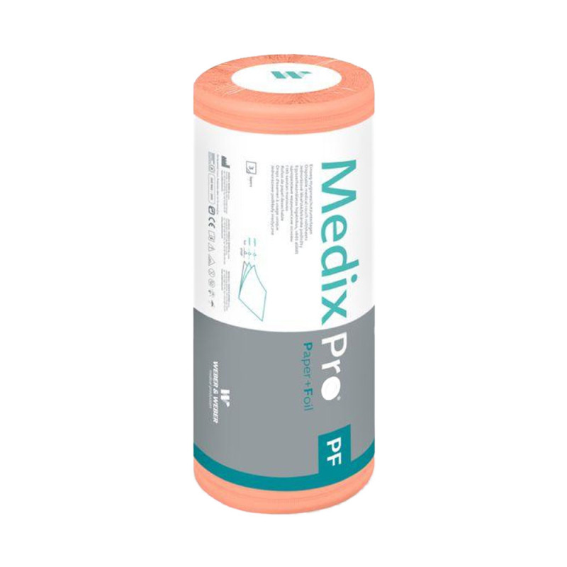 Podkład higieniczny na rolce 50cm x 160cm morelowy podfoliowany 54g MedixPro 12szt