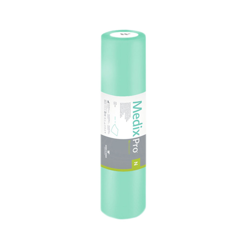 Podkład higieniczny na rolce 70cm x 50cm zielony 20g MedixPro 100szt