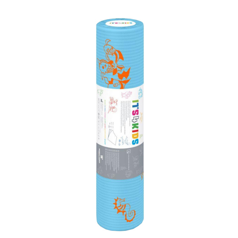 Podkład dla dzieci na rolce 33cm x 50cm niebieski podfoliowany 54g Its4kids 50szt