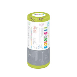 Podkład dla dzieci na rolce 50cm x 80cm limonkowy podfoliowany 54g Its4kids 25szt