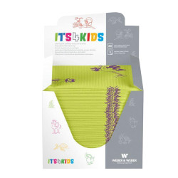 Podkład dla dzieci 33cm x 48cm limonkowy podfoliowany 54g Its4kids 80szt