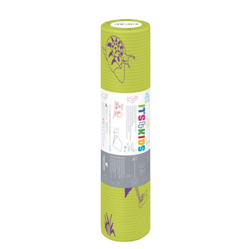 Podkład dla dzieci na rolce 50cm x 50cm limonkowy podfoliowany 54g Its4kids 80szt