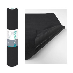 Podkład higieniczny na rolce 60cm x 50cm czarny podfoliowany 54g MedixPro 80szt