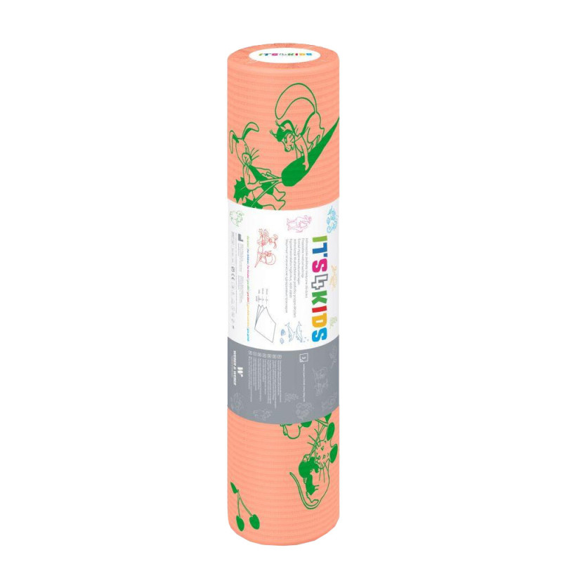 Podkład dla dzieci na rolce 33cm x 50cm morelowy podfoliowany 54g Its4kids 600szt