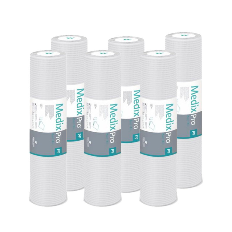 Podkład higieniczny na rolce 50cm x 80cm biały podfoliowany 54g MedixPro 300szt