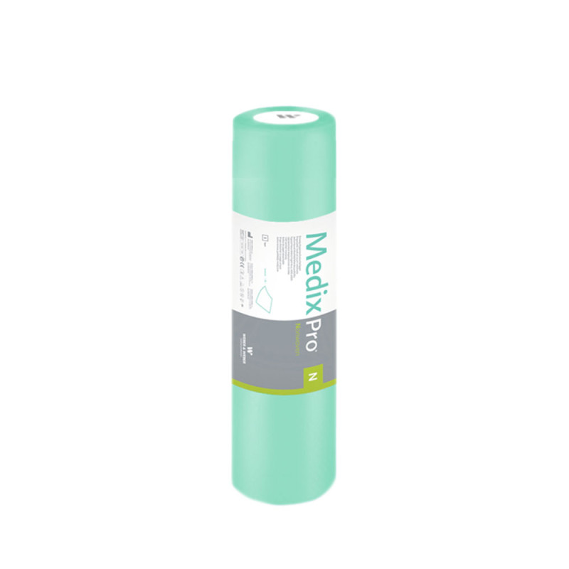 Podkład higieniczny na rolce 60cm x 50cm zielony 20g MedixPro 800szt