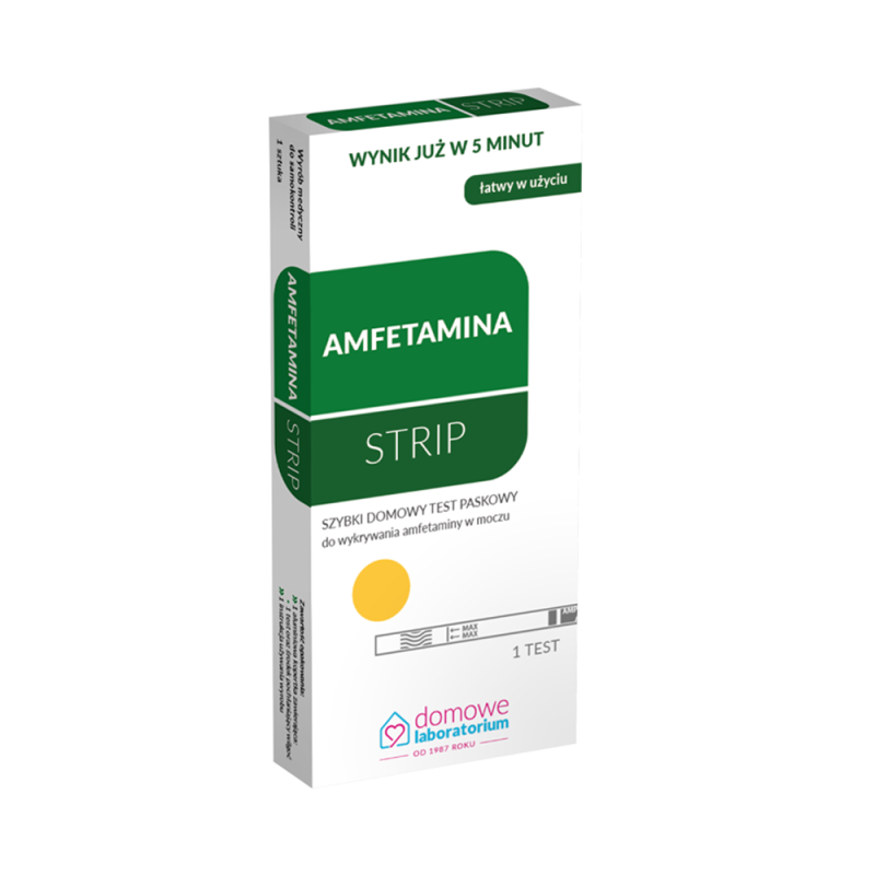 Domowy test narkotykowy z moczu amfetamina strip 1szt