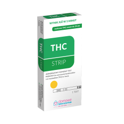 Domowy test narkotykowy z moczu THC Strip 1szt