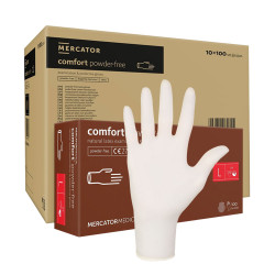 Rękawiczki lateksowe L Mercator Latex...