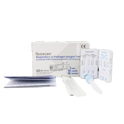Combo test fluorecare 13w1 grypa A+B / hMPV / COVID-19 / RSV / ADV / RhV / PIV / Mycoplasma / SP / LP / SA / Kpn 1szt