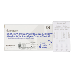 Combo test fluorecare 9w1 grypa A+B / hMPV / SARS-COV / RSV / ADV / RhV / PIV / Mycoplasma 1szt