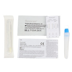 Combo test 8w1 na grypa A / grypa B / SARS-COV / RSV / RhV / PIV / ADV / hMPV 100szt