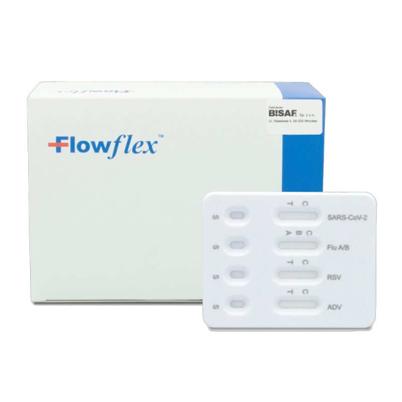 Test Flowflex 5w1 test na grype A grype B RSV COVID-19 Adeno dla profesjonalist&oacute;w 20 szt
