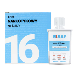 Test narkotykowy ze śliny na 16...