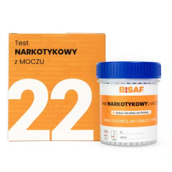 Test narkotykowy z moczu na 22...