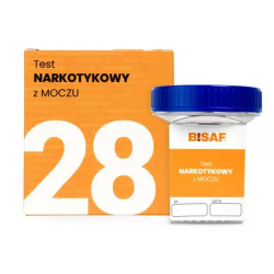 Test narkotykowy z moczu na 28...