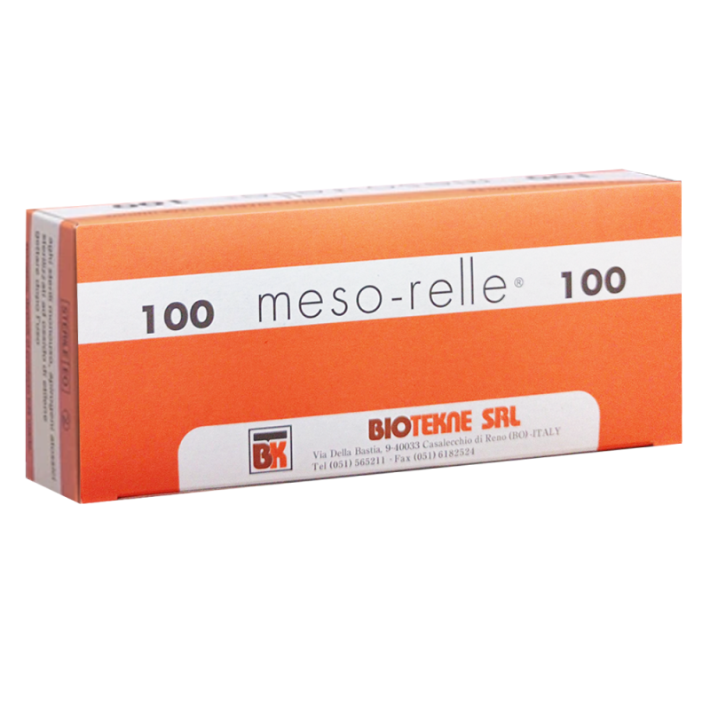 Igły do mezoterapii 27G 0,4mm x 12mm Mesorelle M0127G12 100szt