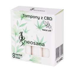 Tampony z CBD normal Neosana 8szt x 10op