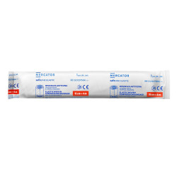 Opaska elastyczna uciskowa z 2 zapinkami 15cm x 4m O-safeline Elastic niejałowa papier 1 szt