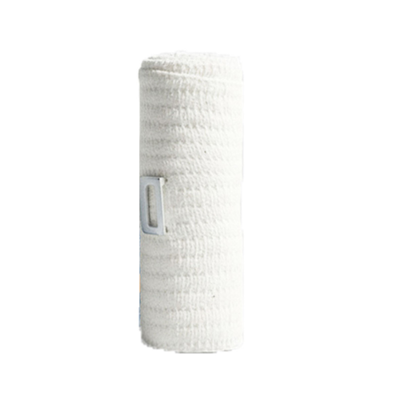 Opaska elastyczna uciskowa z zapinką 8cm x 5m O-safeline Elastic niejałowa kartonik 1 szt