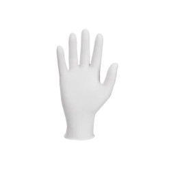 Rękawiczki nitrylowe L białe Mercator Nitrylex Classic white 100szt karton 10op