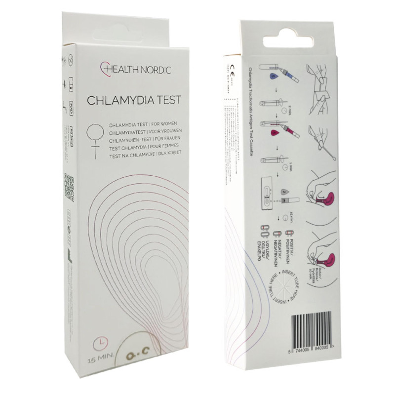 Test na chlamydie - chlamydia trachomatis test dla profesjonalist&oacute;w 1szt