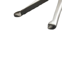 Kleszcze Kocher proste 14cm metalowe jałowe 25 szt