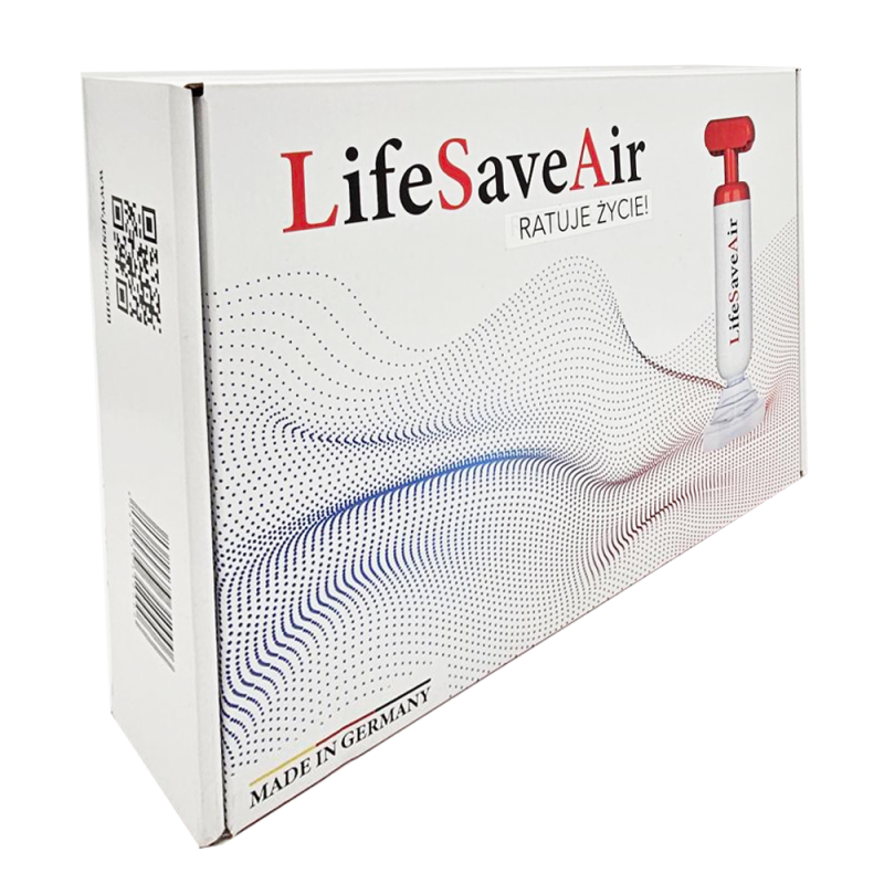 LifeSaveAir pierwsza pomoc w zadławieniach pompa ratownicza przed zadławieniem 1szt