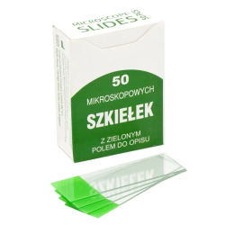 Szkiełka podstawowe do mikroskopu z...