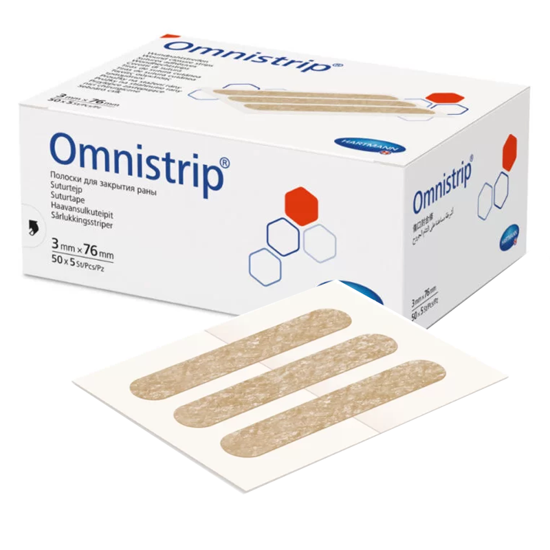 Paski do zamykania ran plaster Omnistrip 3mm x 76mm 250szt