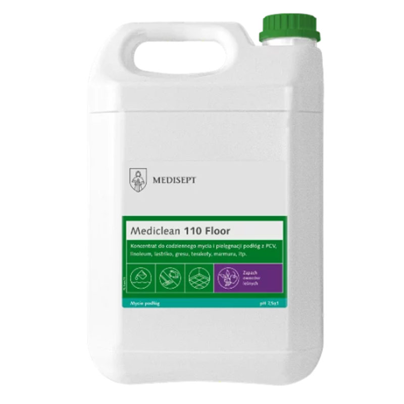 Mediclean 110 Floor owoce leśne 5l preparat do codziennego mycia podłóg 1szt