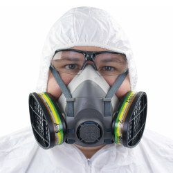 Maska do chemikali&oacute;w zestaw OxyPro Chemic Basic M (X6 rozm. M + X703ABEK1)
