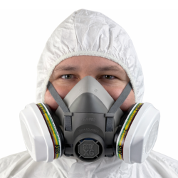 Maska do chemikali&oacute;w zestaw OxyPro Chemic Pro M (X6 rozm. M + X70926ABEK1P3RD)