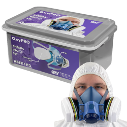 Maska do chemikali&oacute;w zestaw OxyPro...
