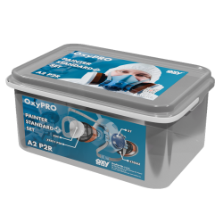 Maska lakiernicza zestaw OxyPro Painter Standard + S (X7 rozm. S  + X705LtA2 + X501 + 7N11P2R)