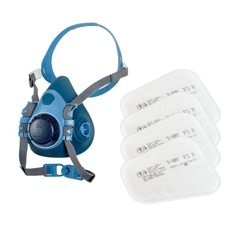Maska do szlifowania zestaw OxyPro Szlif Grinder Basic+ S (X7 rozm. S + TBMP3)